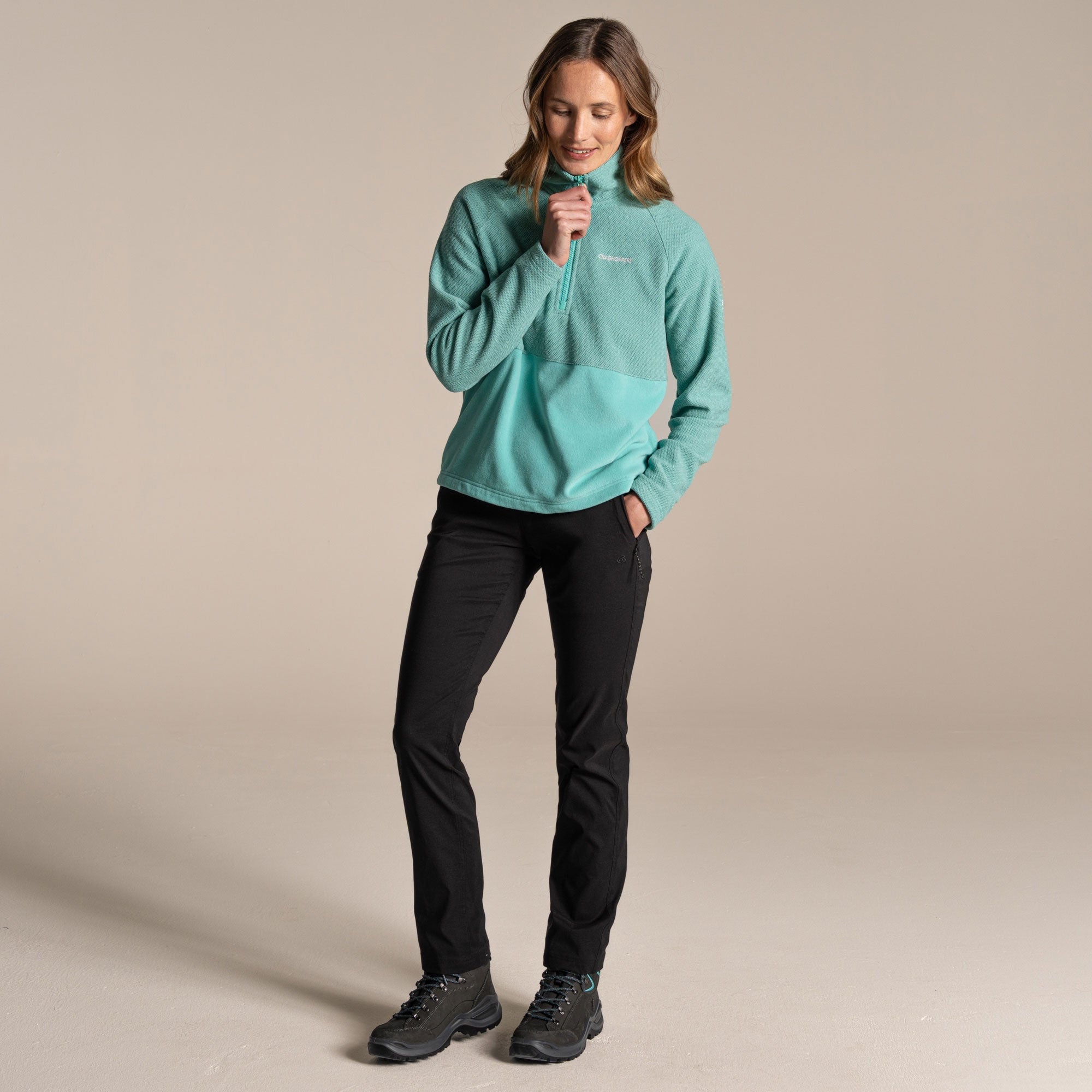 Craghoppers Women's Kiwi Pro III Trousers | Black Clothing Craghoppers