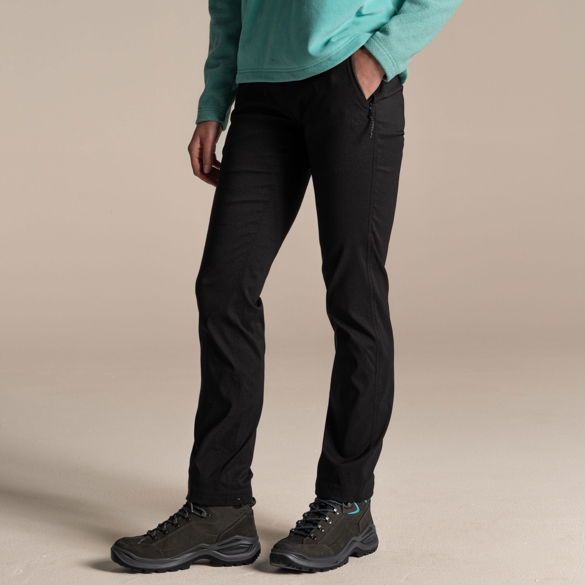 Craghoppers Women's Kiwi Pro III Trousers | Black Clothing Craghoppers
