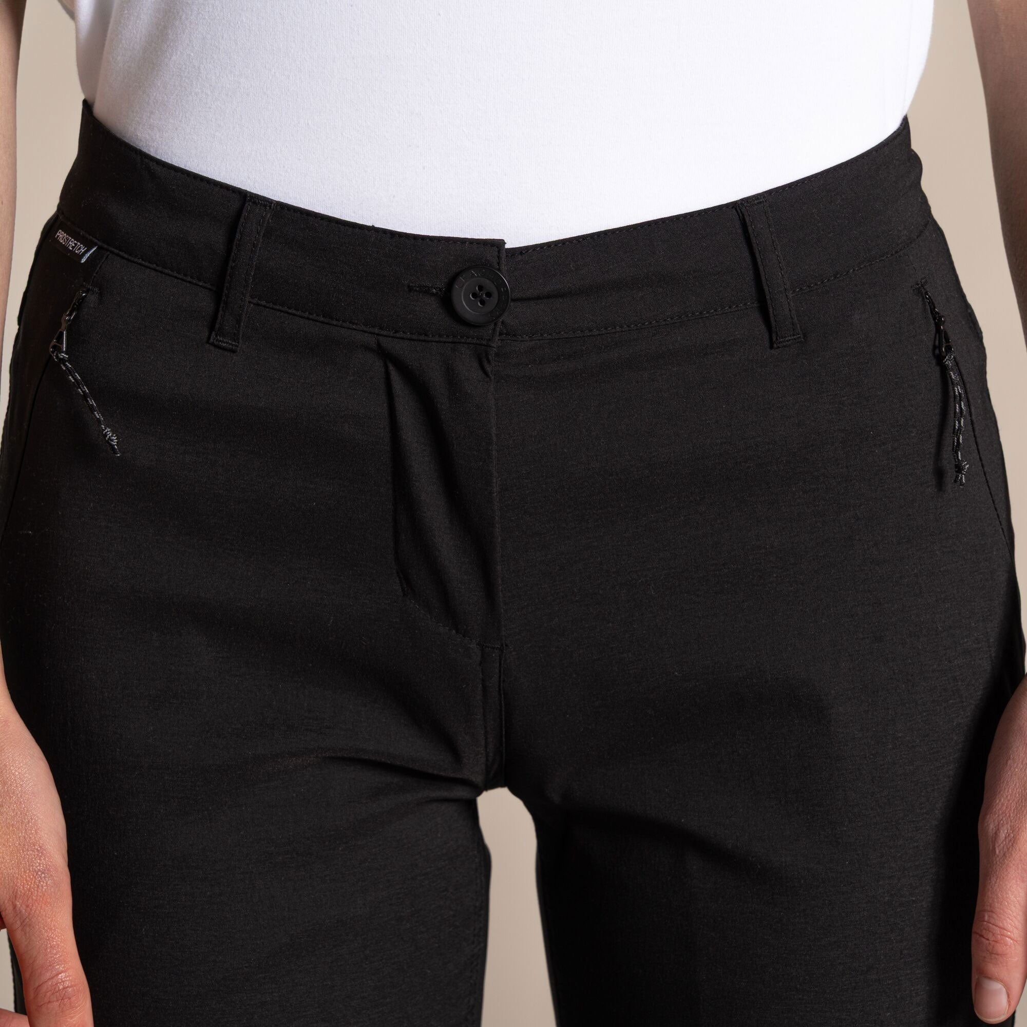 Craghoppers Women's Kiwi Pro III Trousers | Black Clothing Craghoppers