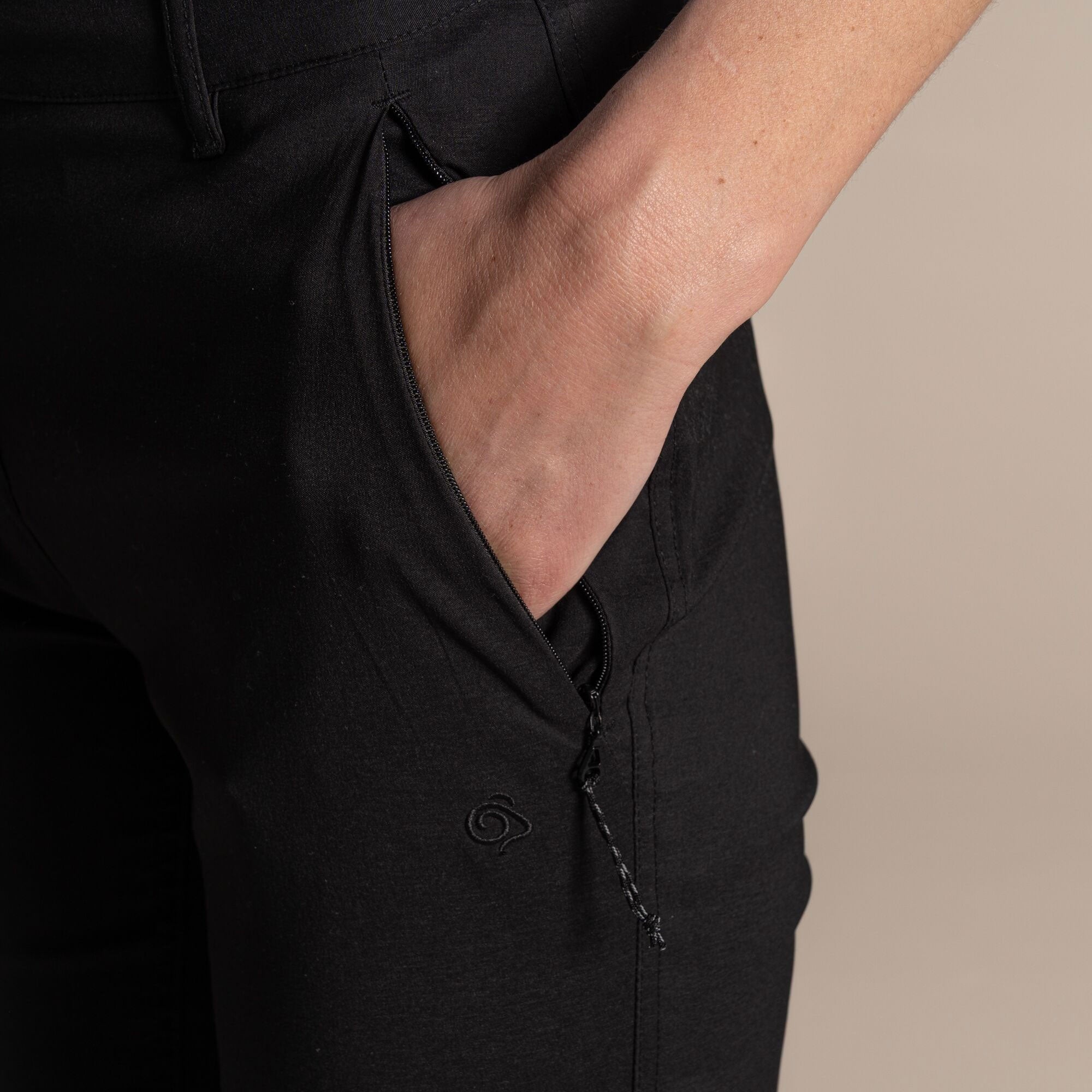 Craghoppers Women's Kiwi Pro III Trousers | Black Clothing Craghoppers