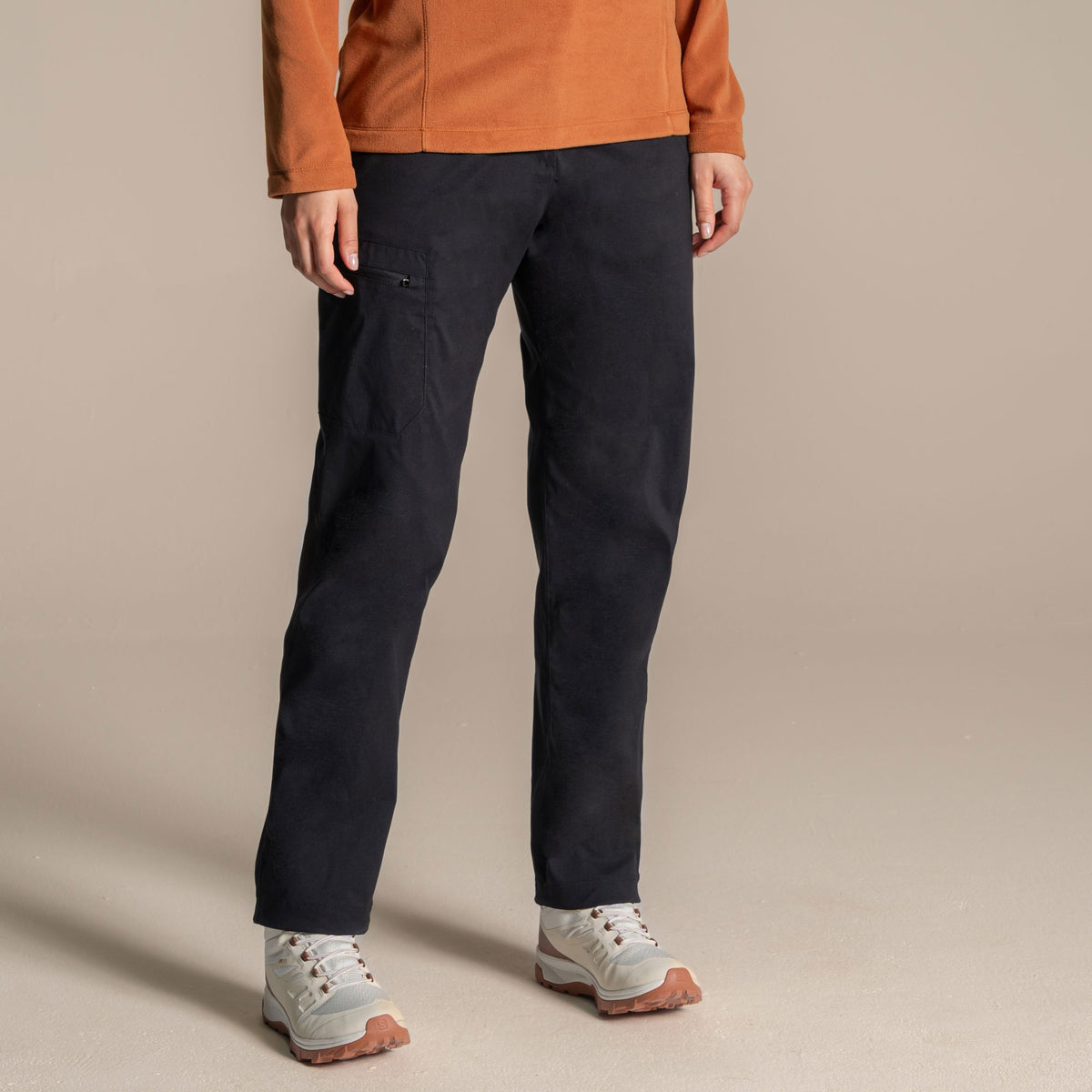 Craghoppers Women's Kiwi Pro Barrel Trouser | Black Clothing Craghoppers