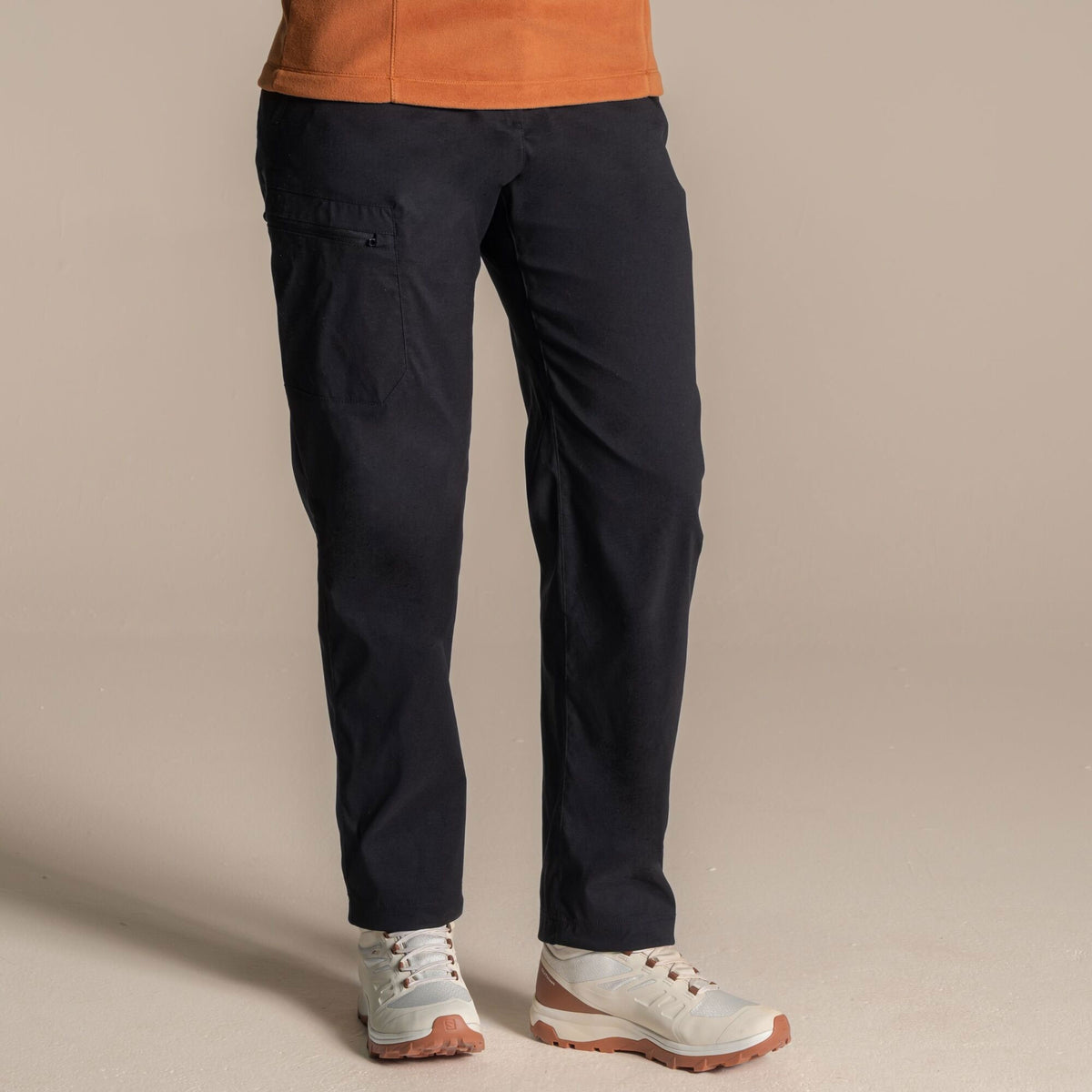 Craghoppers Women's Kiwi Pro Barrel Trouser | Black Clothing Craghoppers