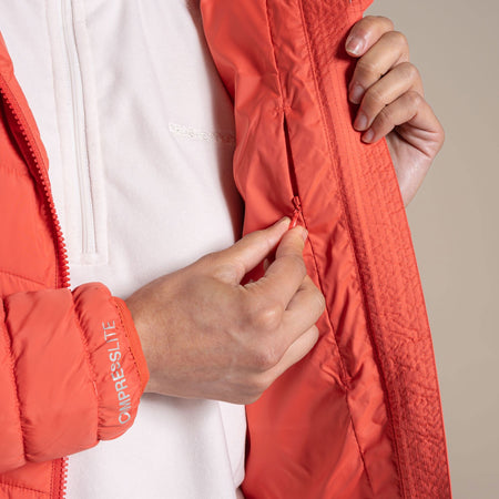 Craghoppers Women's Compresslite IX Hooded Insulating Jacket | Grenadine Clothing Craghoppers