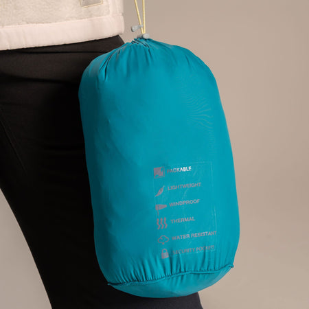 Craghoppers Women's Compresslite IX Hooded Insulating Jacket | Empress Teal Clothing Craghoppers
