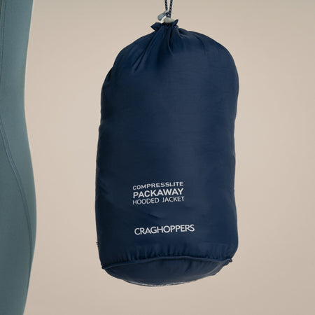 Craghoppers Women's Compresslite IX Hooded Insulating Jacket | Blue Navy Clothing Craghoppers