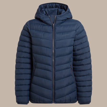 Craghoppers Women's Compresslite IX Hooded Insulating Jacket | Blue Navy Clothing Craghoppers