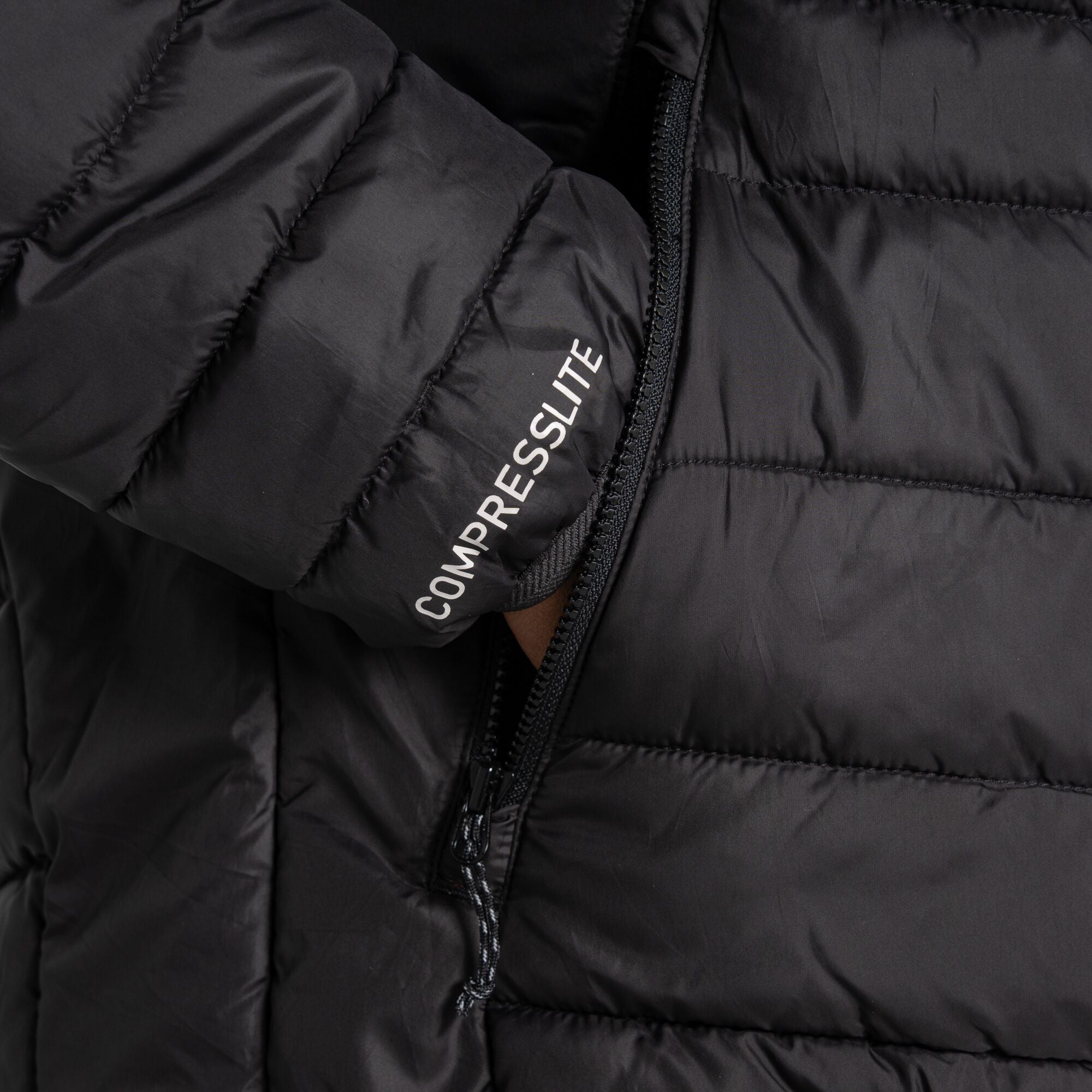 Craghoppers Women's Compresslite IX Hooded Insulating Jacket | Black Clothing Craghoppers