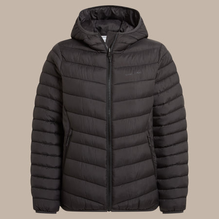 Craghoppers Women's Compresslite IX Hooded Insulating Jacket | Black Clothing Craghoppers