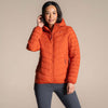 Craghoppers Women's Compresslite IX Hooded Insulating Jacket | Carnelian Orange - Current Colour