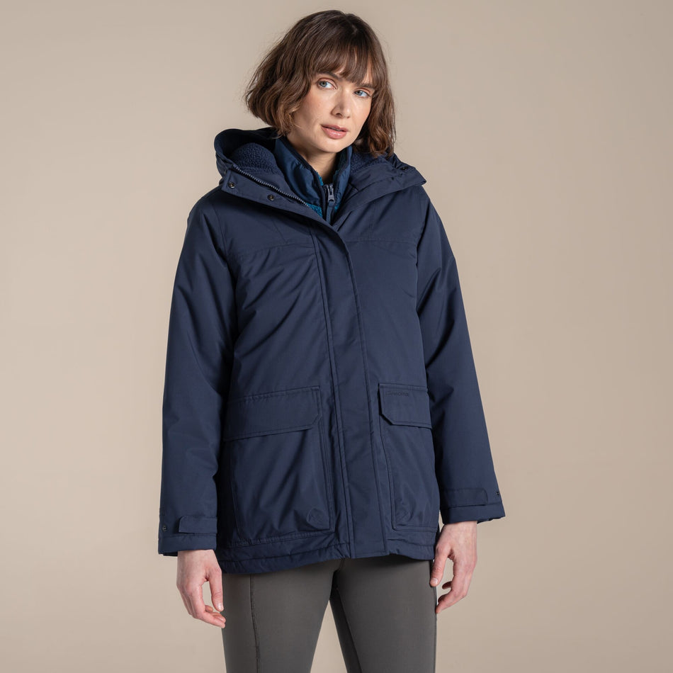 Craghoppers Women's Crossbill Jacket | Dark Sapphire Clothing Craghoppers