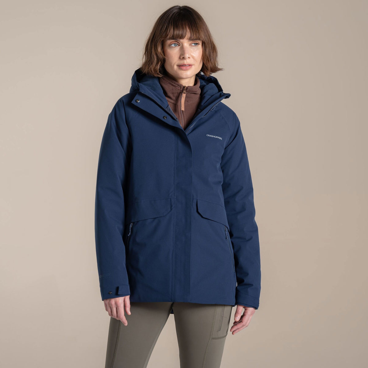 Craghoppers Women's Caldbeck II Thermic Jacket | Blue Navy Clothing Craghoppers