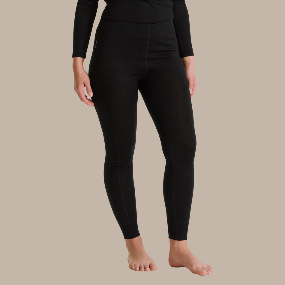 Craghoppers Women's Merino Baselayer Leggings | Black Clothing Craghoppers