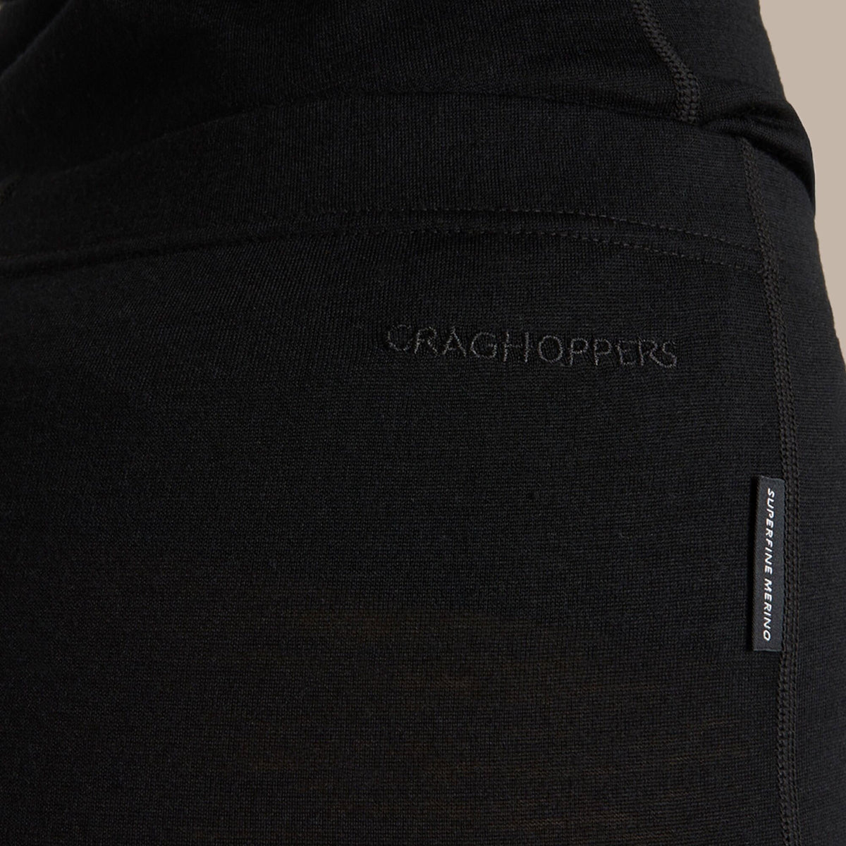 Craghoppers Women's Merino Baselayer Leggings | Black Clothing Craghoppers