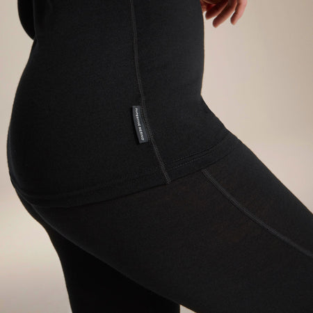 Craghoppers Women's Merino Crew Neck Long Sleeved Baselayer II | Black Clothing Craghoppers