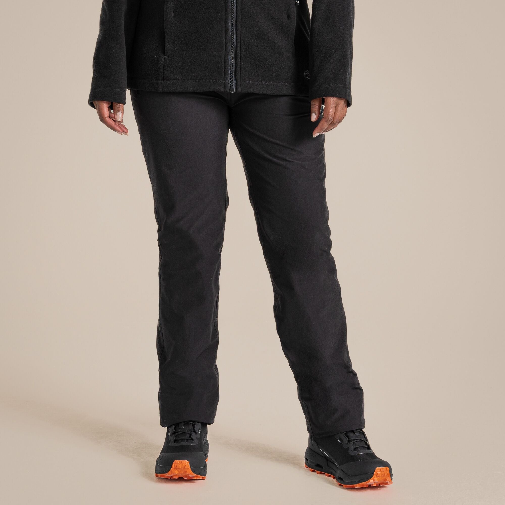 Craghoppers Women's Kiwi Pro II Waterproof Trousers | Black Clothing Craghoppers