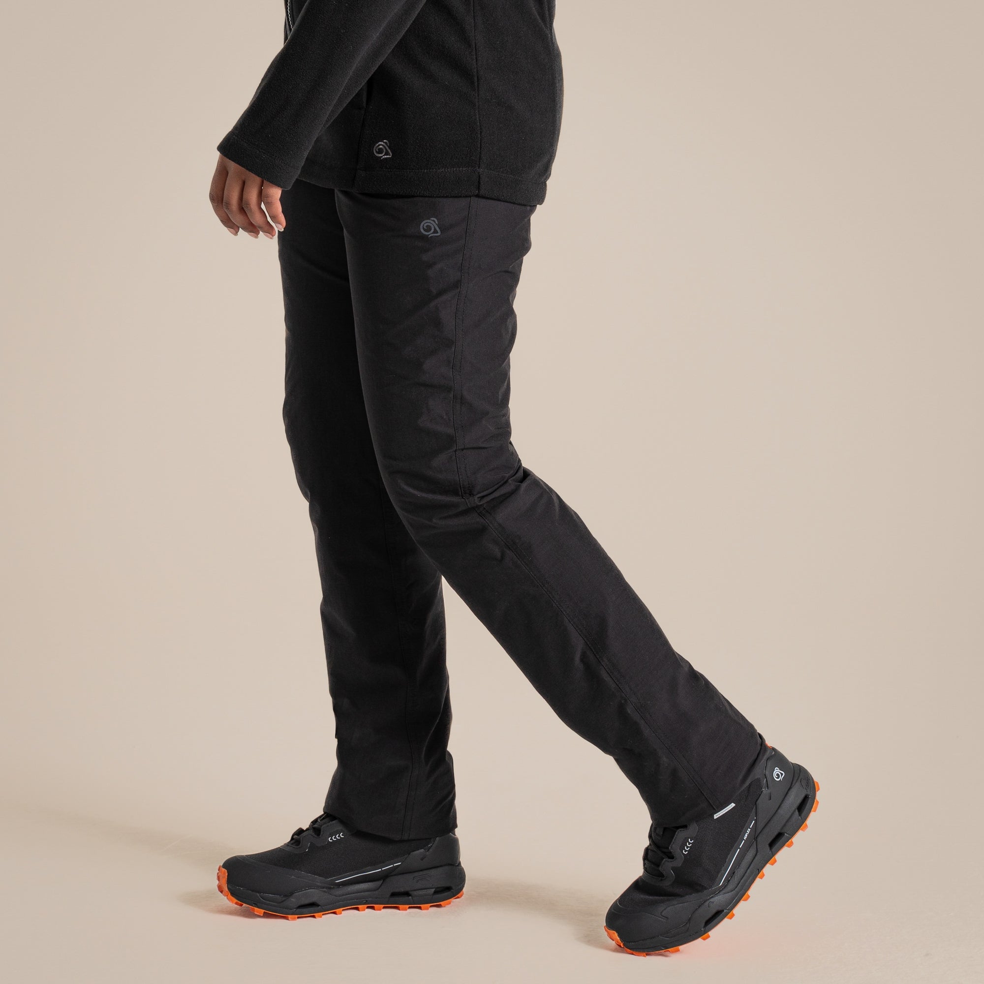 Craghoppers Women's Kiwi Pro II Waterproof Trousers | Black Clothing Craghoppers