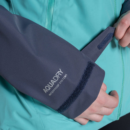 Craghoppers Women's Vanth Waterproof Jacket | Glazed Aqua / Anthracite Clothing Craghoppers