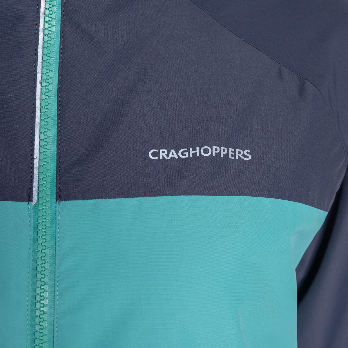 Craghoppers Women's Vanth Waterproof Jacket | Glazed Aqua / Anthracite Clothing Craghoppers