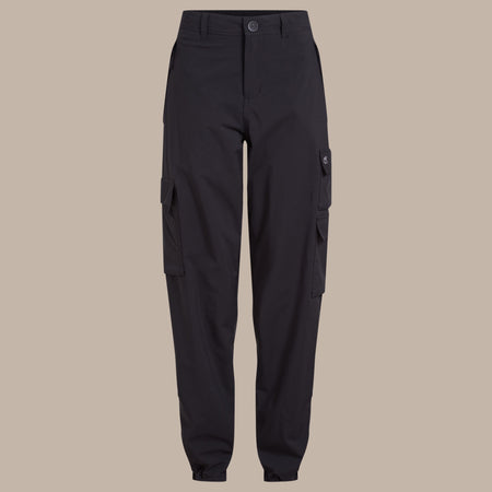 Craghoppers Women's Natales Waterproof Lightweight Cargo Trousers | Black Clothing Craghoppers