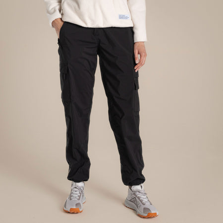 Craghoppers Women's Natales Waterproof Lightweight Cargo Trousers | Black Clothing Craghoppers