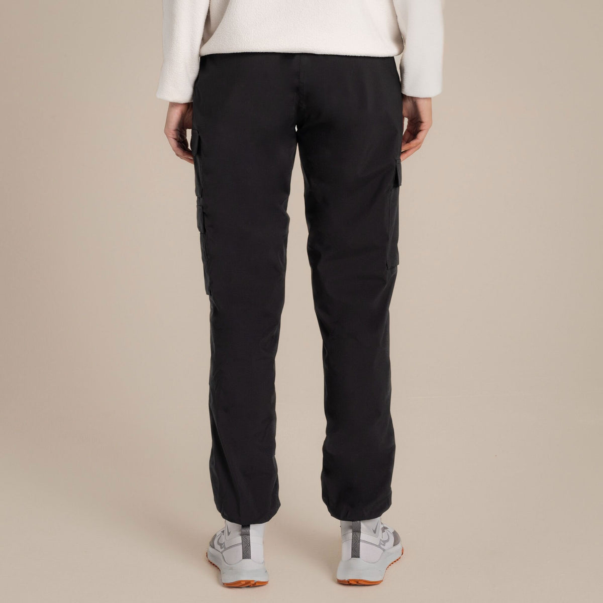 Craghoppers Women's Natales Waterproof Lightweight Cargo Trousers | Black Clothing Craghoppers