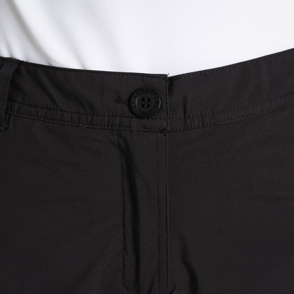 Craghoppers Women's Natales Waterproof Lightweight Cargo Trousers | Black Clothing Craghoppers