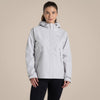 Craghoppers Women's Ossus Waterproof Jacket | Light Grey - Current Colour