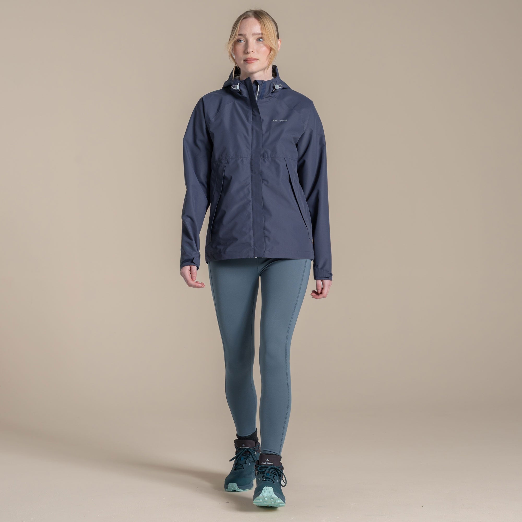 Craghoppers Women's Ossus Waterproof Jacket | Anthracite Clothing Craghoppers