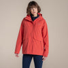 Craghoppers Women's Caldbeck II Waterproof Jacket | Compote Red - Current Colour