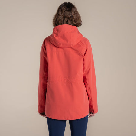 Craghoppers Women's Caldbeck II Waterproof Jacket | Compote Red Clothing Craghoppers