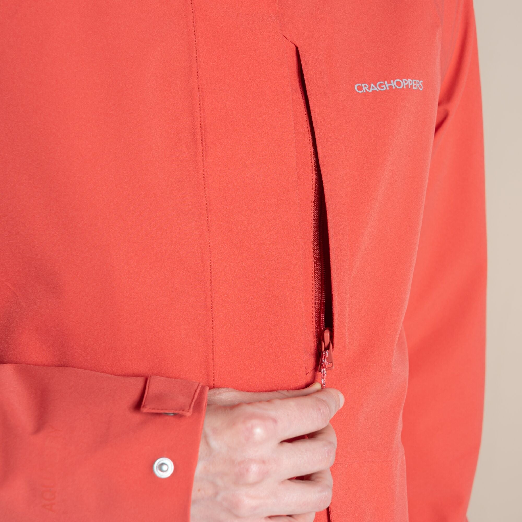 Craghoppers Women's Caldbeck II Waterproof Jacket | Compote Red Clothing Craghoppers