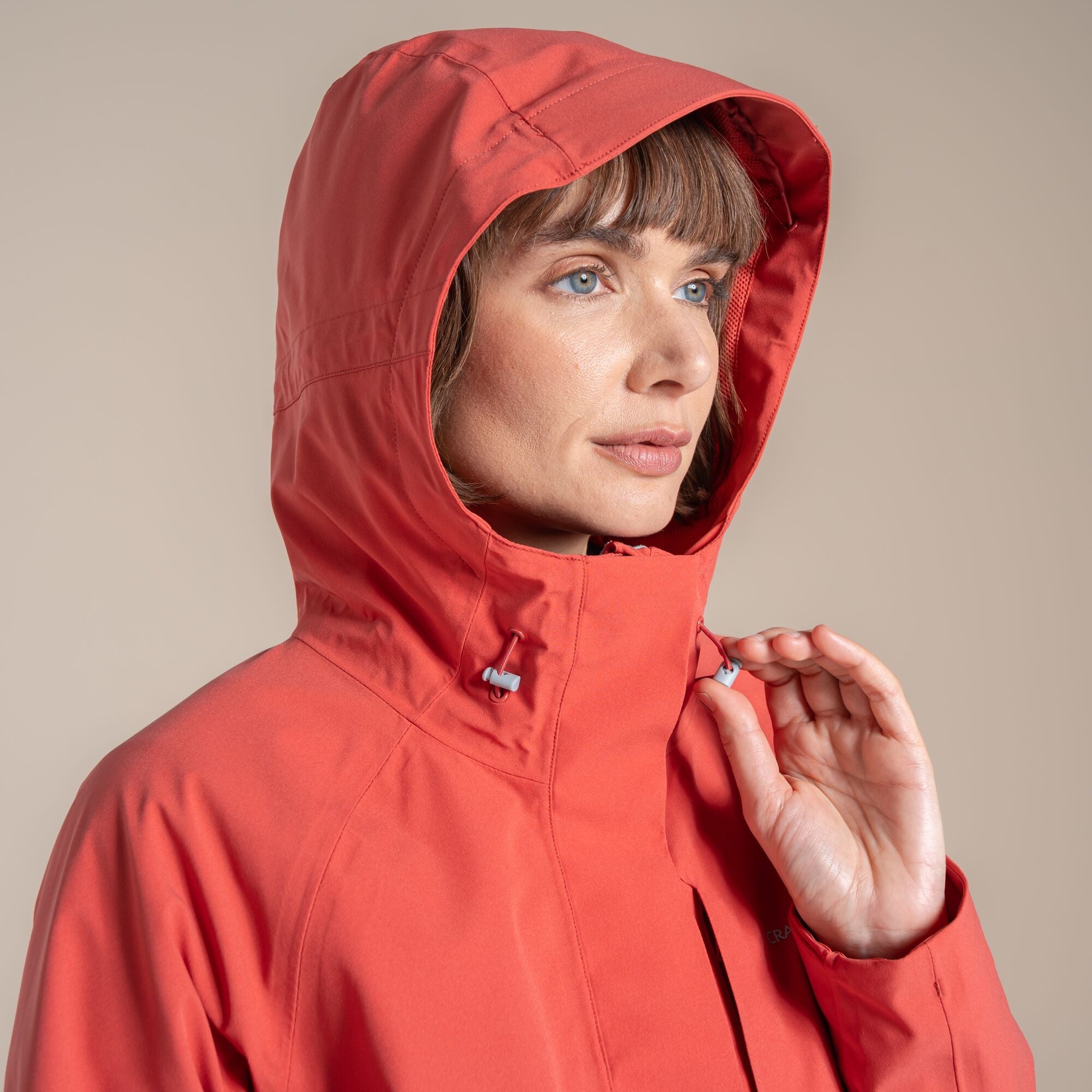 Craghoppers Women's Caldbeck II Waterproof Jacket | Compote Red Clothing Craghoppers