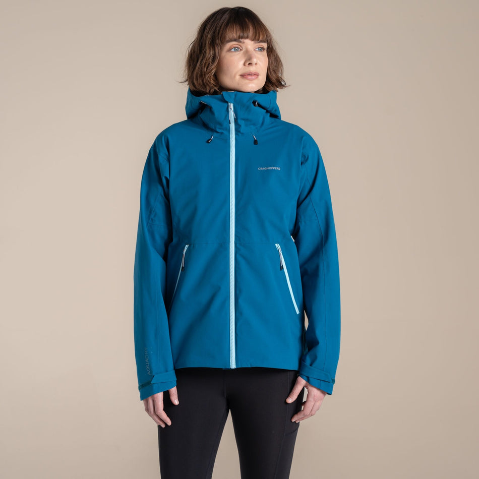 Craghoppers Women's Dynamic Pro III Waterproof Jacket | Porcelain Blue Clothing Craghoppers