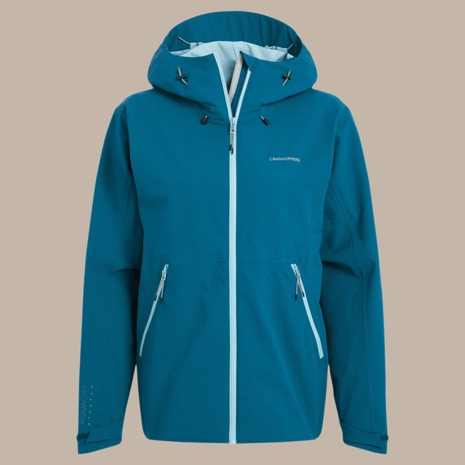 Craghoppers Women's Dynamic Pro III Waterproof Jacket | Porcelain Blue Clothing Craghoppers