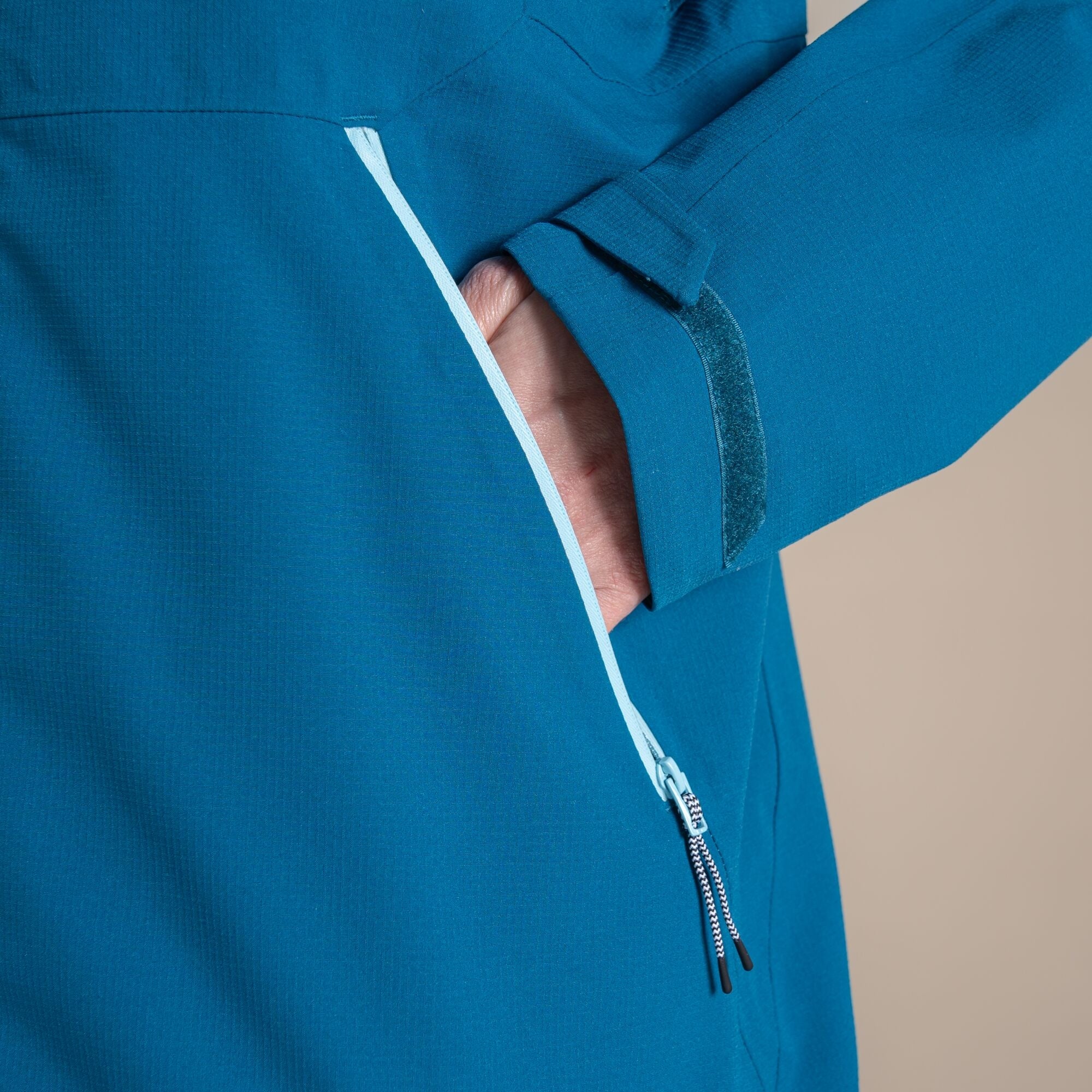 Craghoppers Women's Dynamic Pro III Waterproof Jacket | Porcelain Blue Clothing Craghoppers