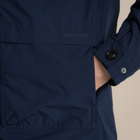 Craghoppers Women's National Trust Tambrook Waterproof Jacket | Blue Navy Clothing Craghoppers