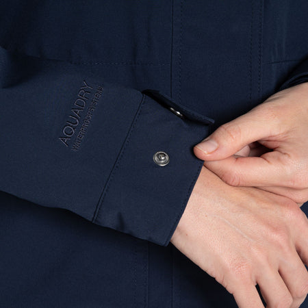 Craghoppers Women's National Trust Tambrook Waterproof Jacket | Blue Navy Clothing Craghoppers