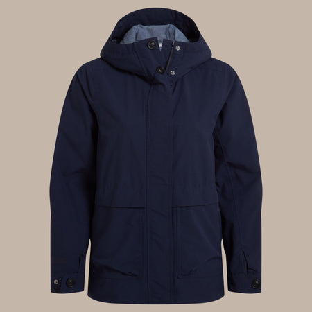 Craghoppers Women's National Trust Tambrook Waterproof Jacket | Blue Navy Clothing Craghoppers