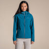 Craghoppers Women's Zohra Waterproof Jacket | Teal Sapphire - Colour Thumbnail