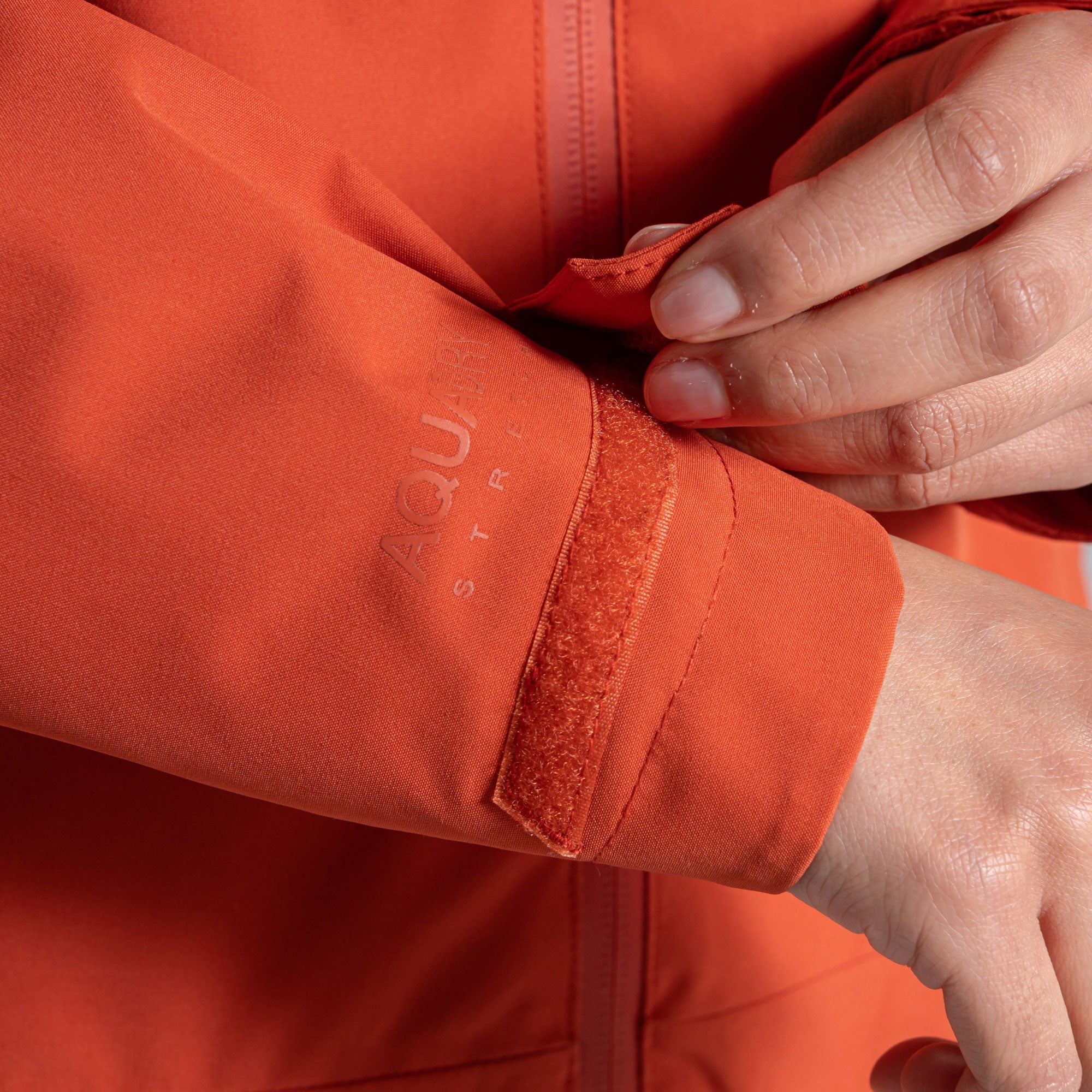 Craghoppers Women's Zohra Waterproof Jacket | Carnelian Orange Clothing Craghoppers
