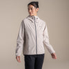 Craghoppers Women's Zohra Waterproof Jacket | Soft Mushroom - Current Colour