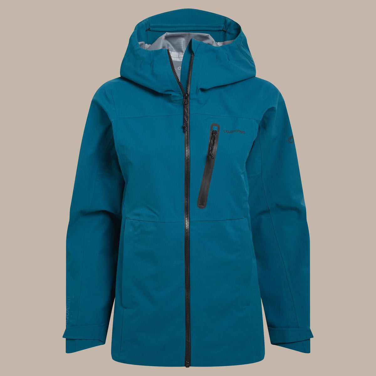 Craghoppers Women's Elva Waterproof Jacket | Teal Sapphire Clothing Craghoppers