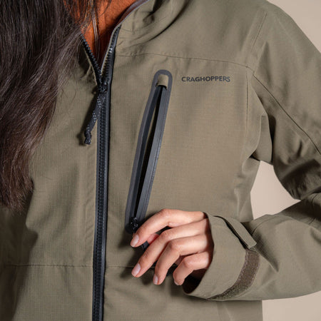 Craghoppers Women's Elva Waterproof Jacket | Wild Olive Clothing Craghoppers