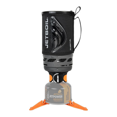 Jetboil Flash 1.0L Fast Boil System - Carbon Camping Accessories Jetboil