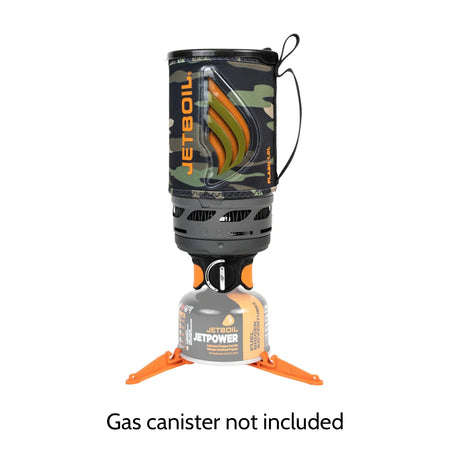 Jetboil Flash 1.0L Fast Boil System - Duck Camo Camping Accessories Jetboil