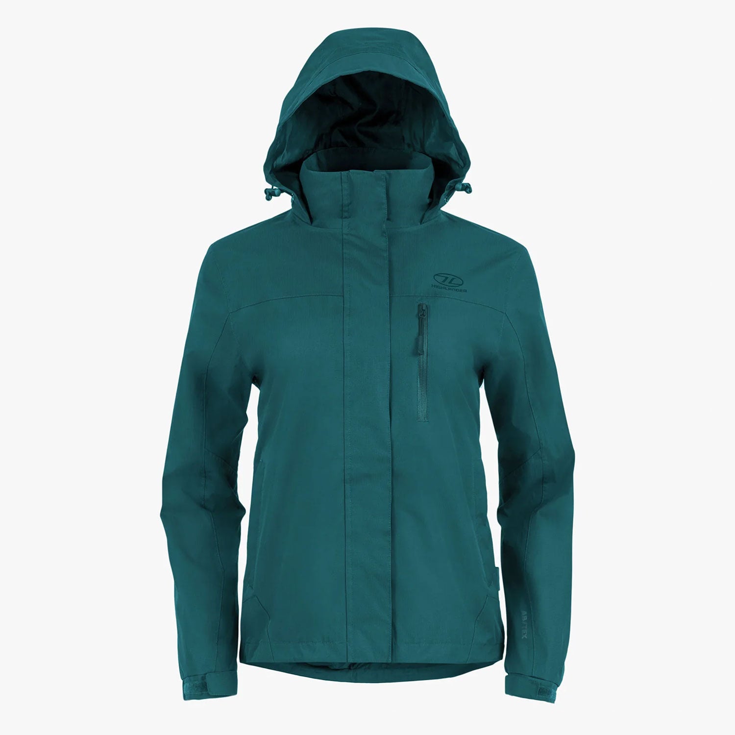 Highlander Women's Kerrera Waterproof Jacket | Petrol Clothing Highlander