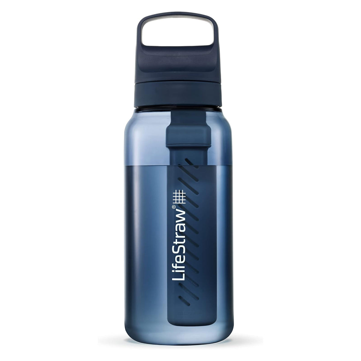 LifeStraw Go 2.0 Water Filter Bottle 1L - Aegean Sea Water Bottle Lifestraw