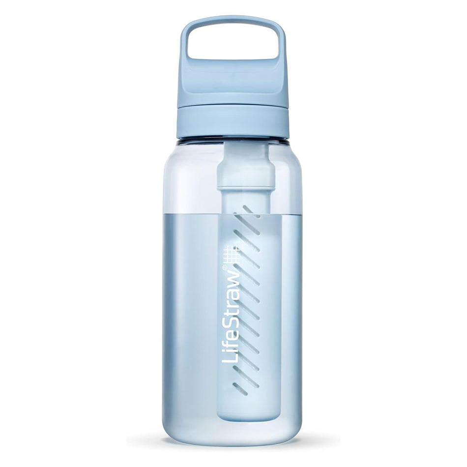 LifeStraw Go 2.0 Water Filter Bottle 1L - Icelandic Blue Water Bottle Lifestraw