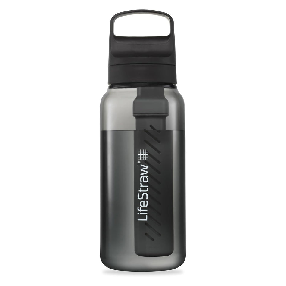 LifeStraw Go 2.0 Water Filter Bottle 1L - Nordic Noir Water Bottle Lifestraw