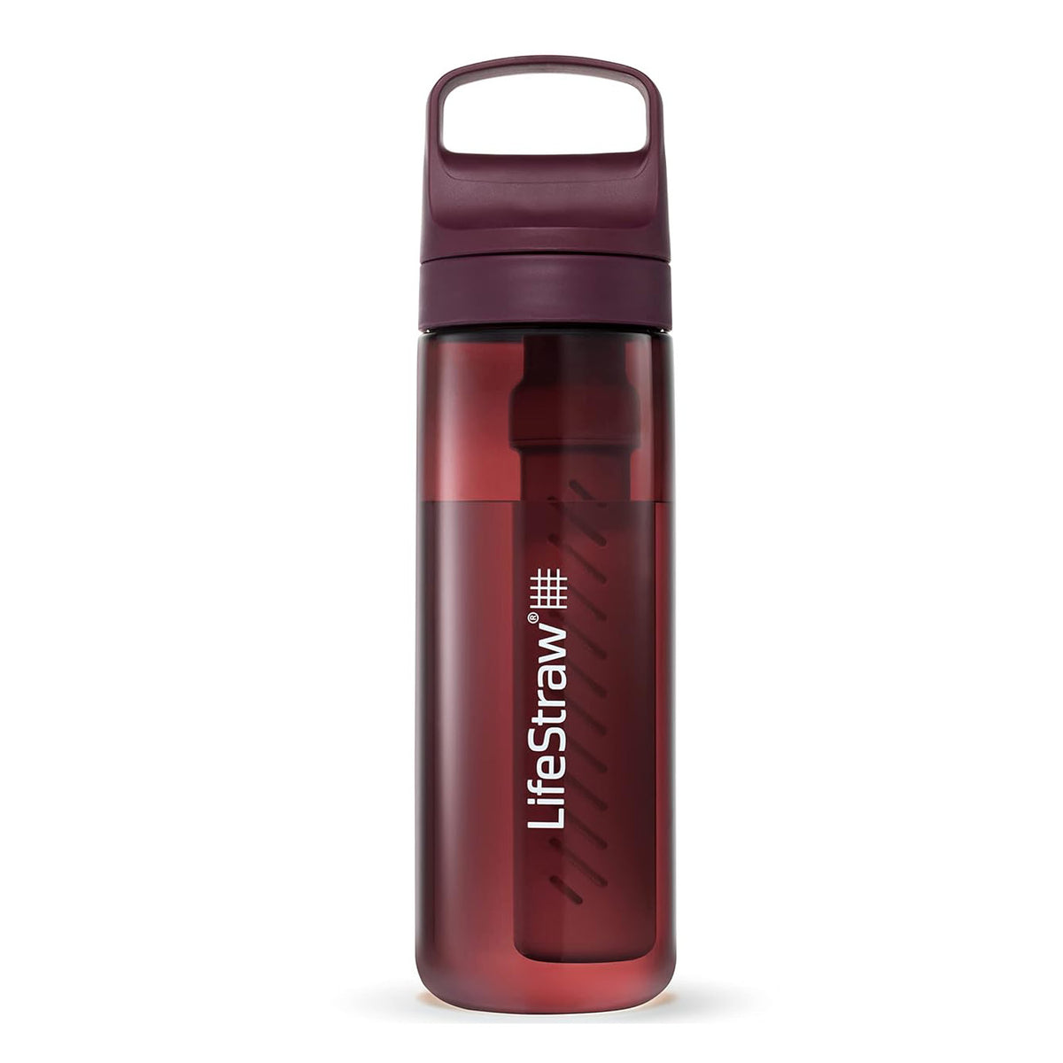 LifeStraw Go 2.0 Water Filter Bottle 650ml - Merlot Me Away Water Bottle Lifestraw